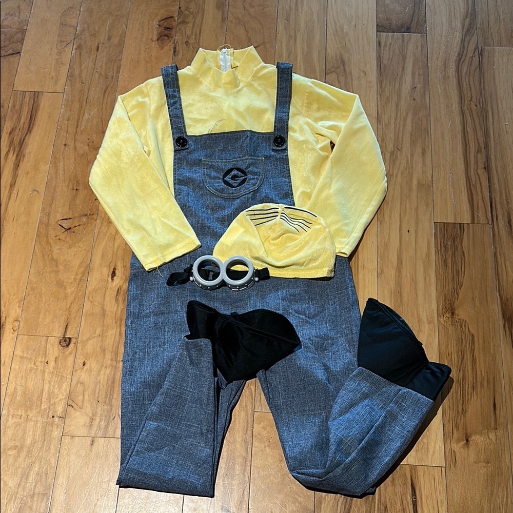 Yellow and Gray Costume Set